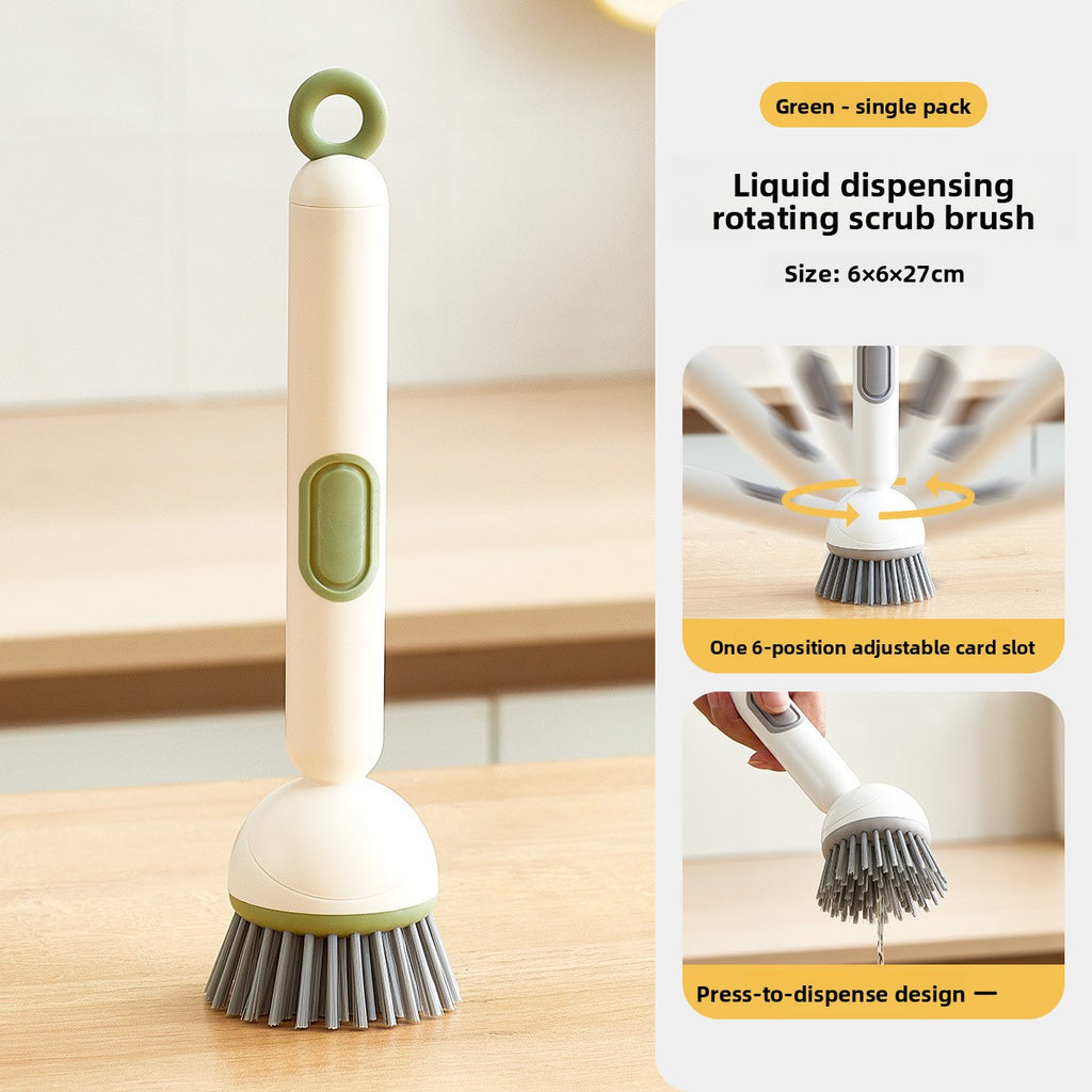 Soap Dispensing Scrub Brush