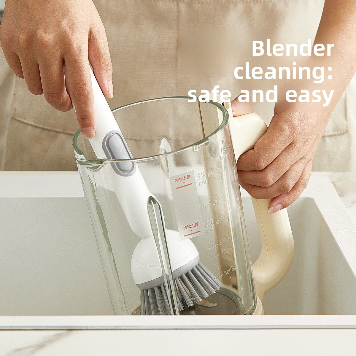 Soap Dispensing Scrub Brush