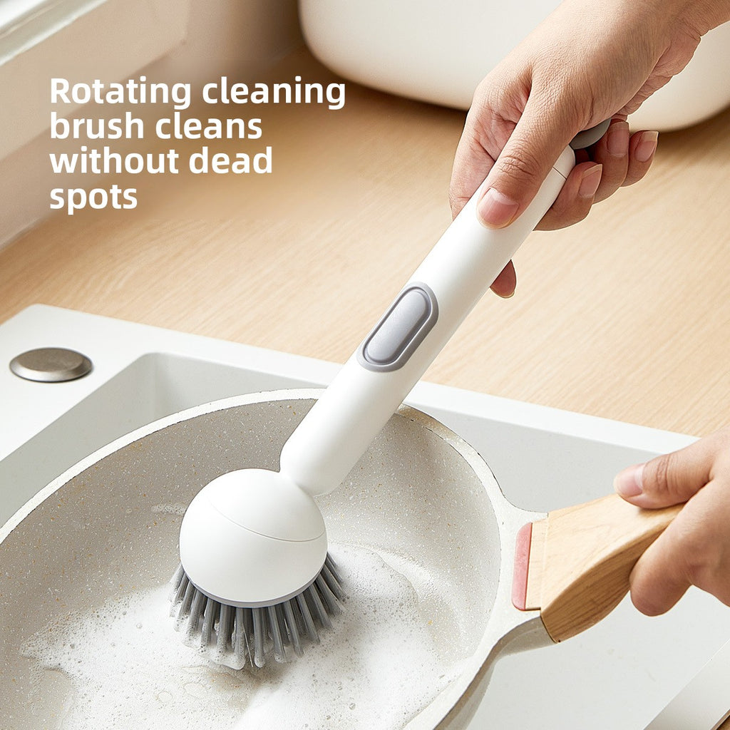 Soap Dispensing Scrub Brush