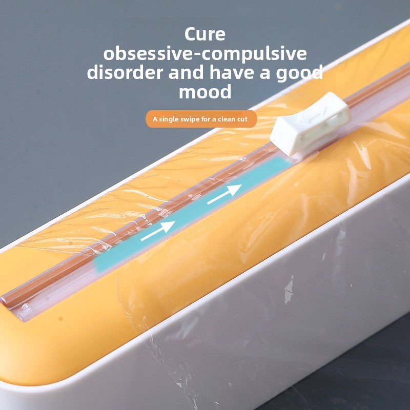 Plastic Wrap Dispenser with Cutter