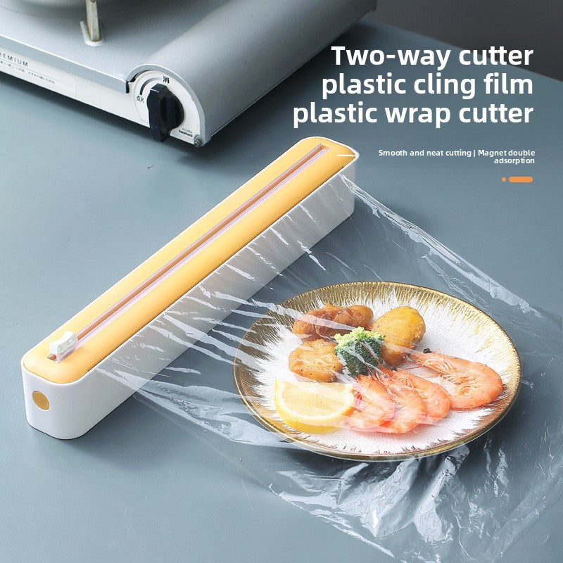 Plastic Wrap Dispenser with Cutter